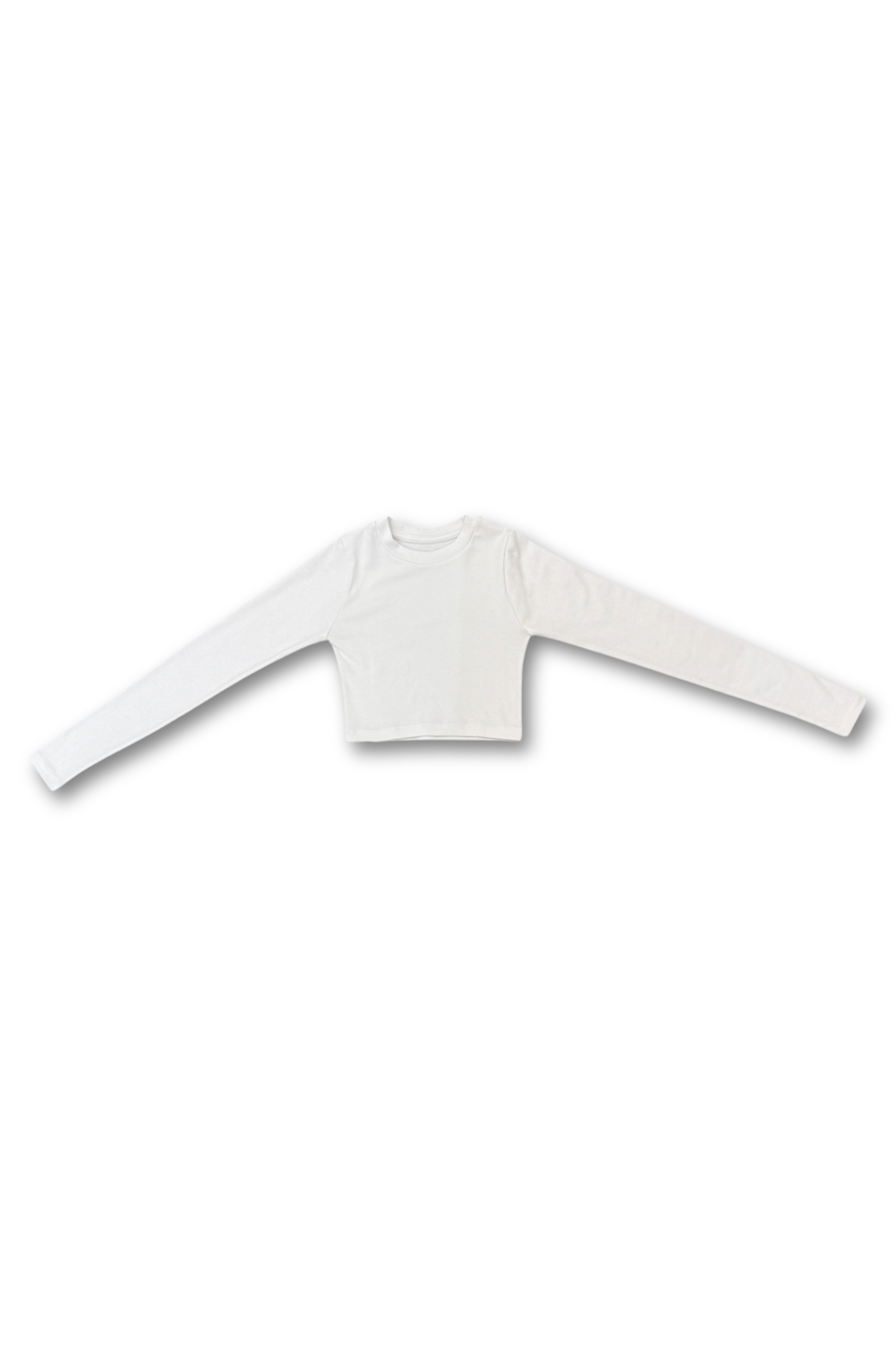 CROPPED LONG SLEEVE T/S