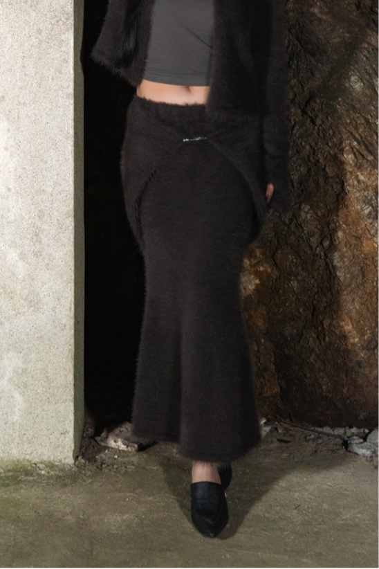 SHAGGY KNIT MERMAID S/K