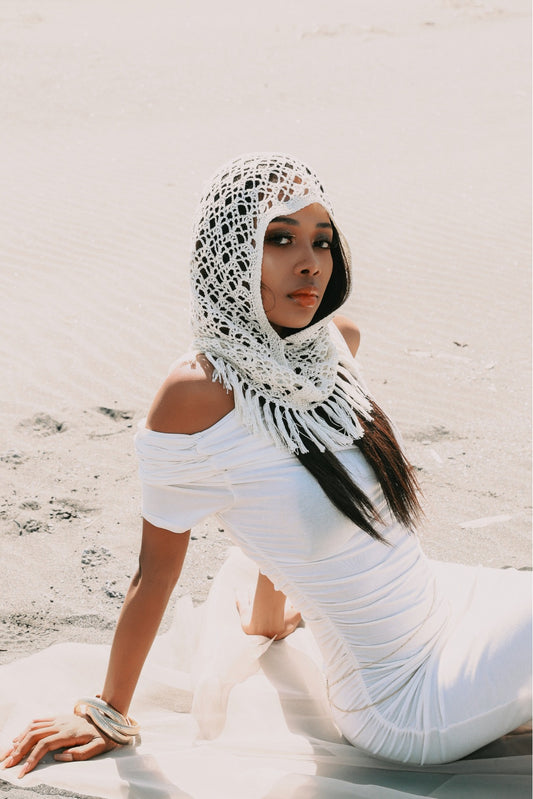 SHEER LACE BALACLAVA