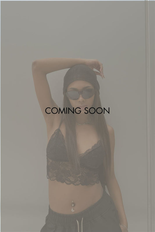 BACK GATHER LACE Bustier