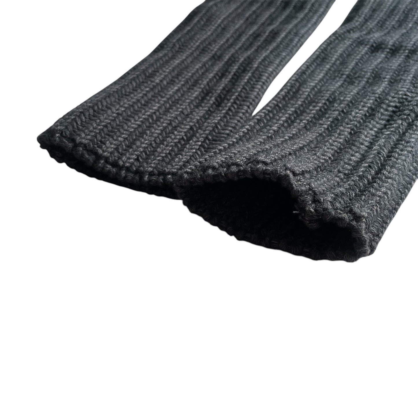 WAVY KNIT ARM WARMERS