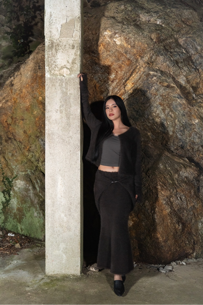 SHAGGY KNIT MERMAID S/K