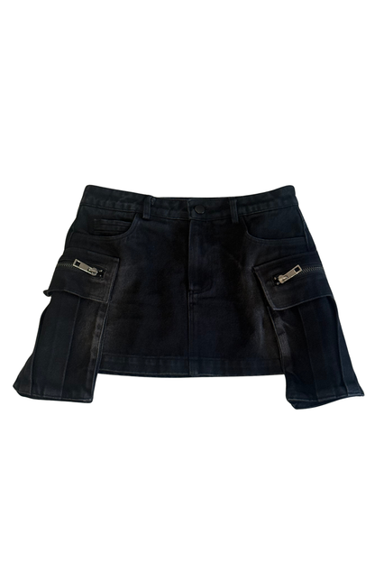 WASH DENIM MINI S/K