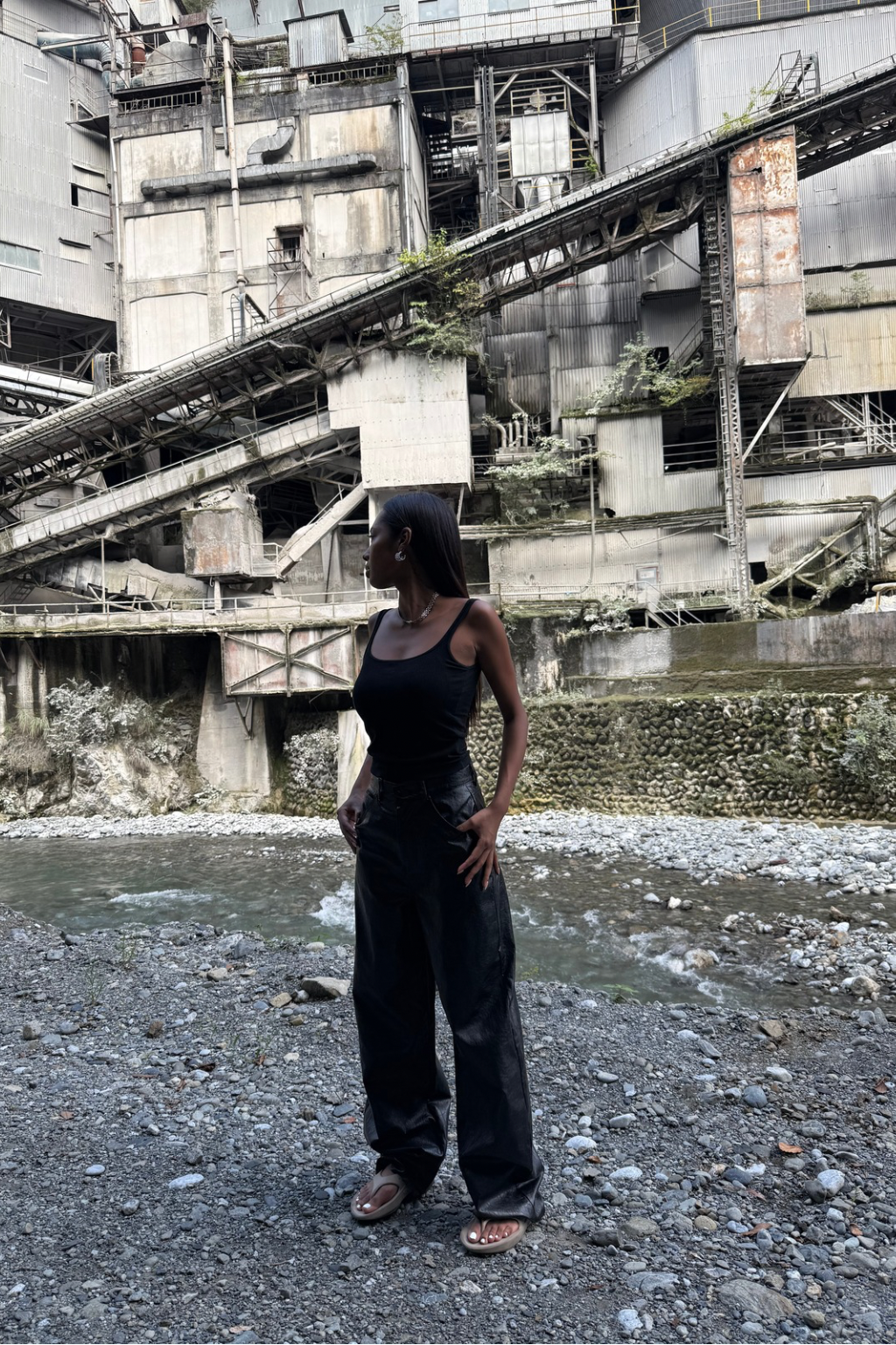 VINTAGE LEAHER BALLOON P/T