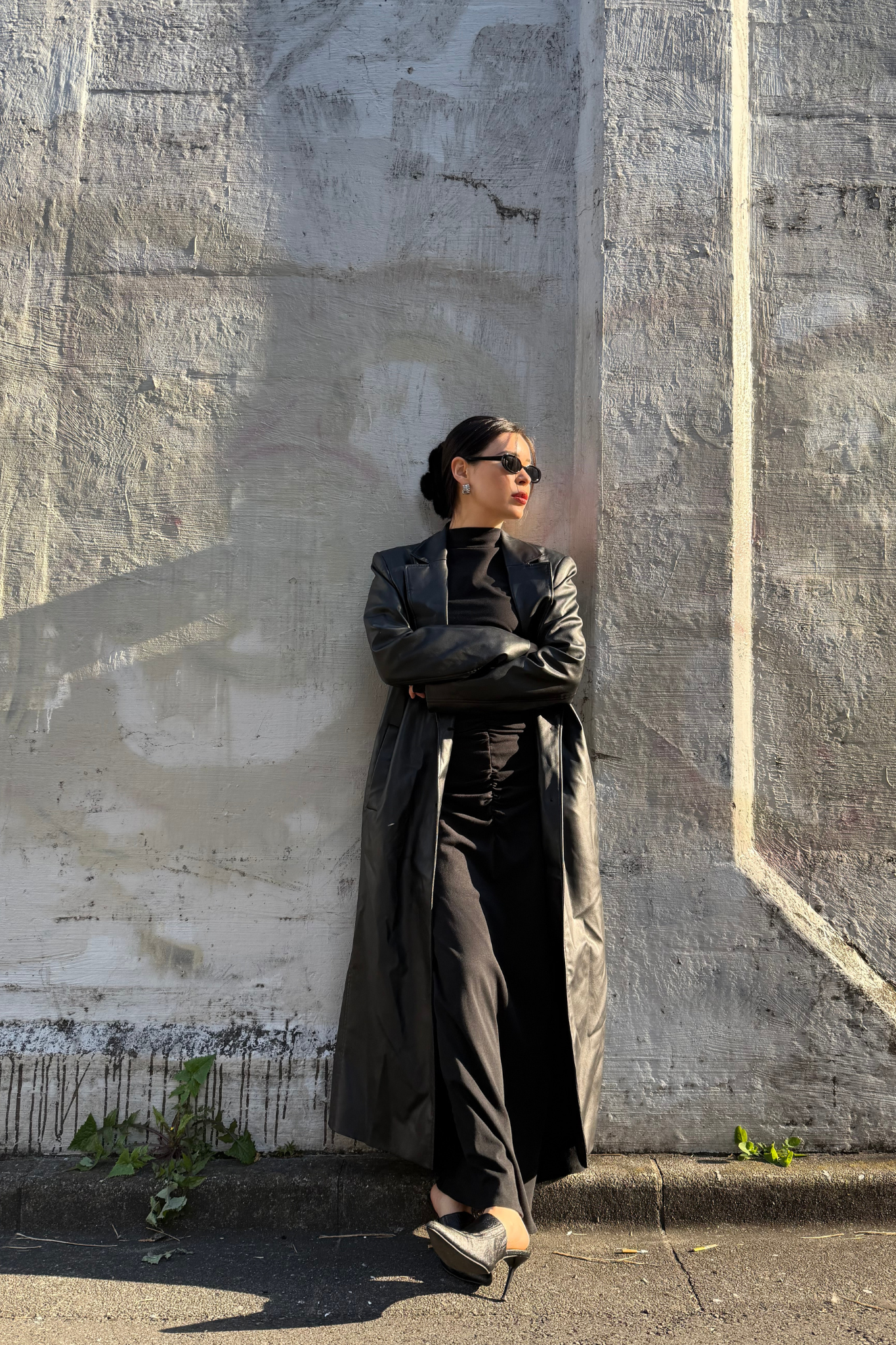 【12/19 20:00発売】FRONT DRAPE DRESS