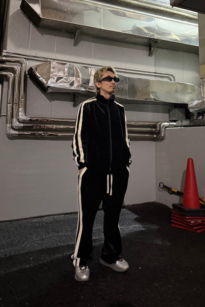 BOLD LINE TRACK VELOUR SETUP/MEN