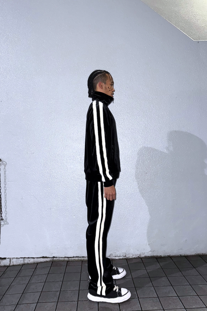 BOLD LINE TRACK VELOUR SETUP/MEN