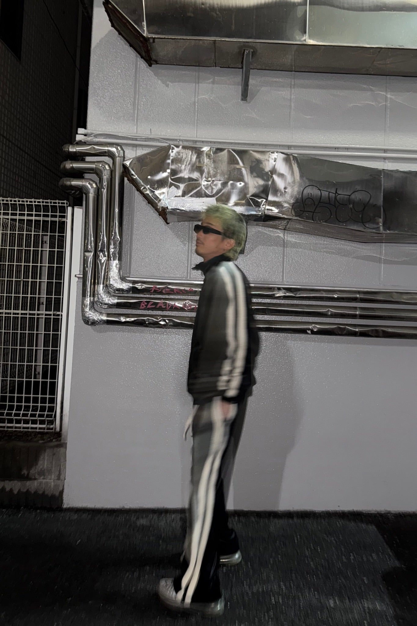 BOLD LINE TRACK VELOUR SETUP/MEN