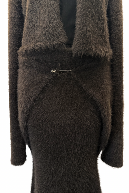 SHAGGY KNIT MERMAID S/K