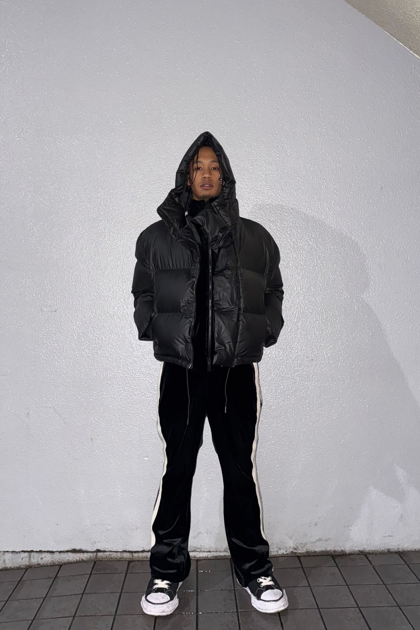 BOLD LINE TRACK VELOUR SETUP/MEN