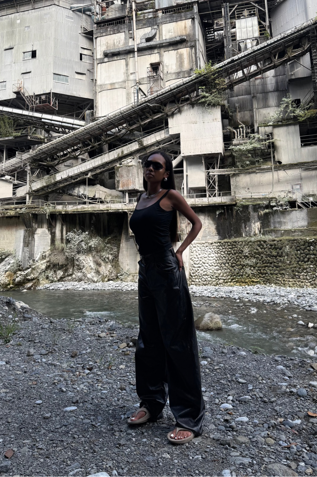 VINTAGE LEAHER BALLOON P/T