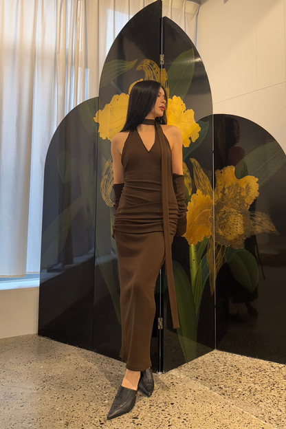 【12/19 20:00発売】VENUS ARM KNIT DRESS