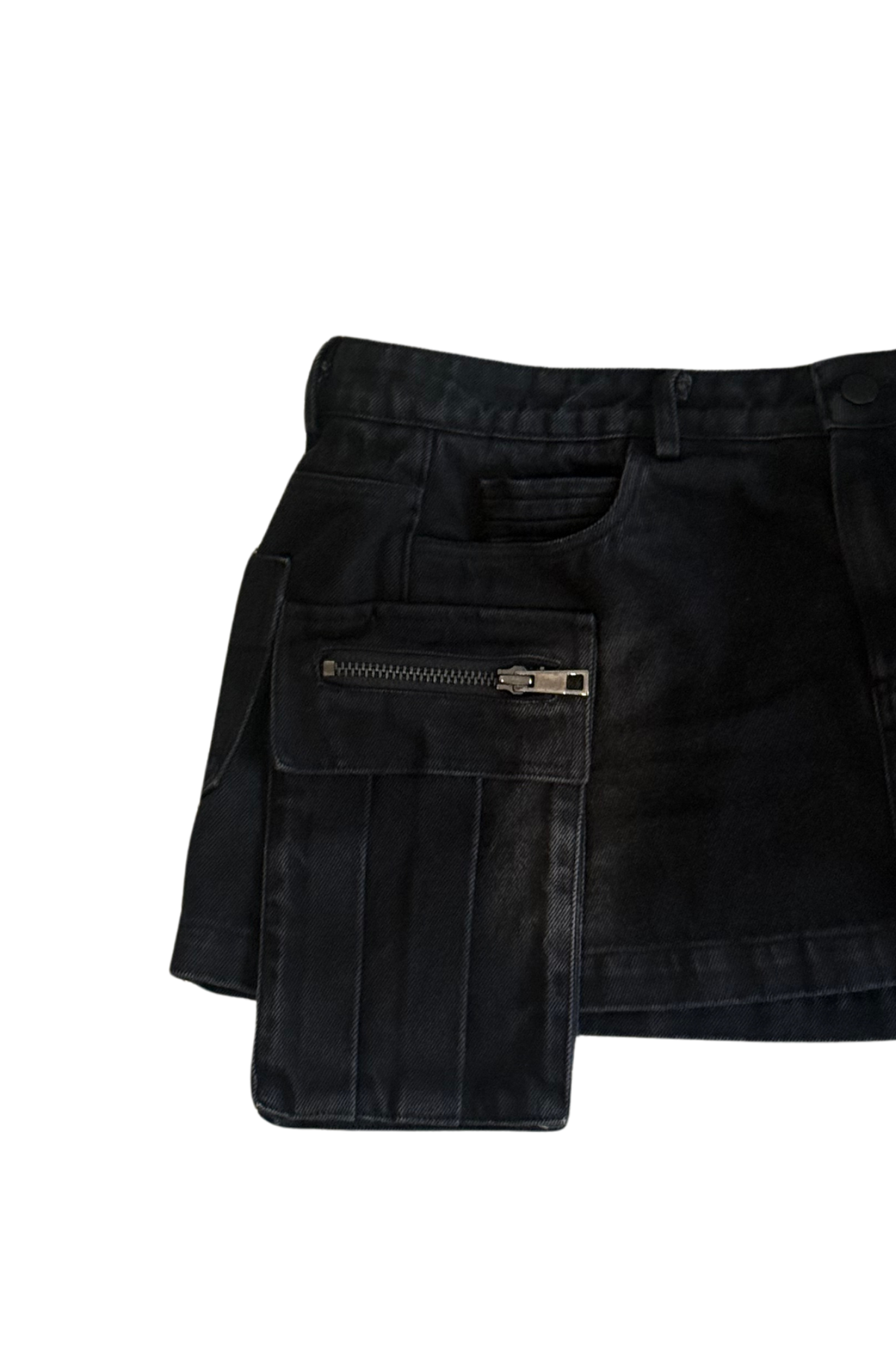 WASH DENIM MINI S/K