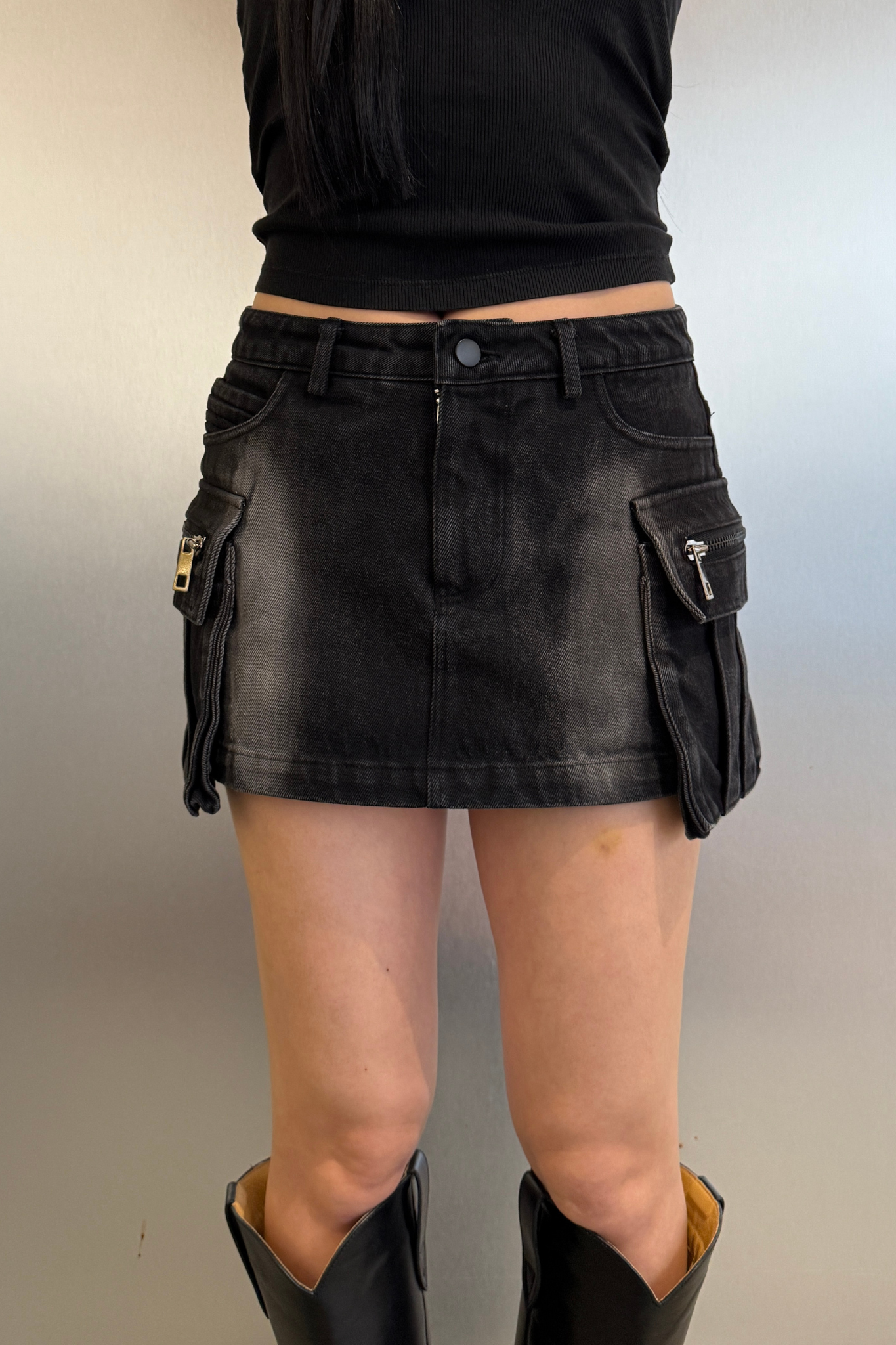 【12/19 20:00発売】WASH DENIM MINI S/K