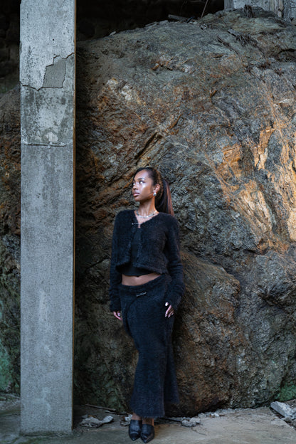 SHAGGY KNIT MERMAID S/K