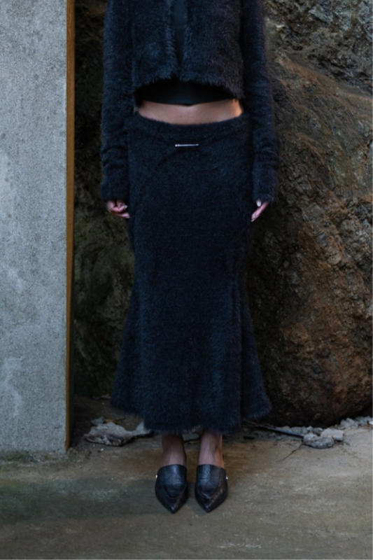 SHAGGY KNIT MERMAID S/K