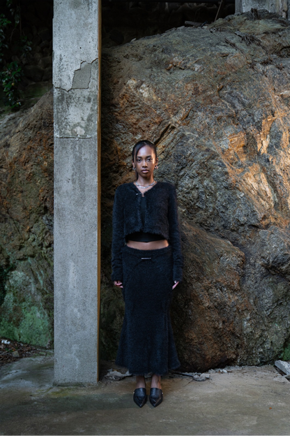 SHAGGY KNIT MERMAID S/K