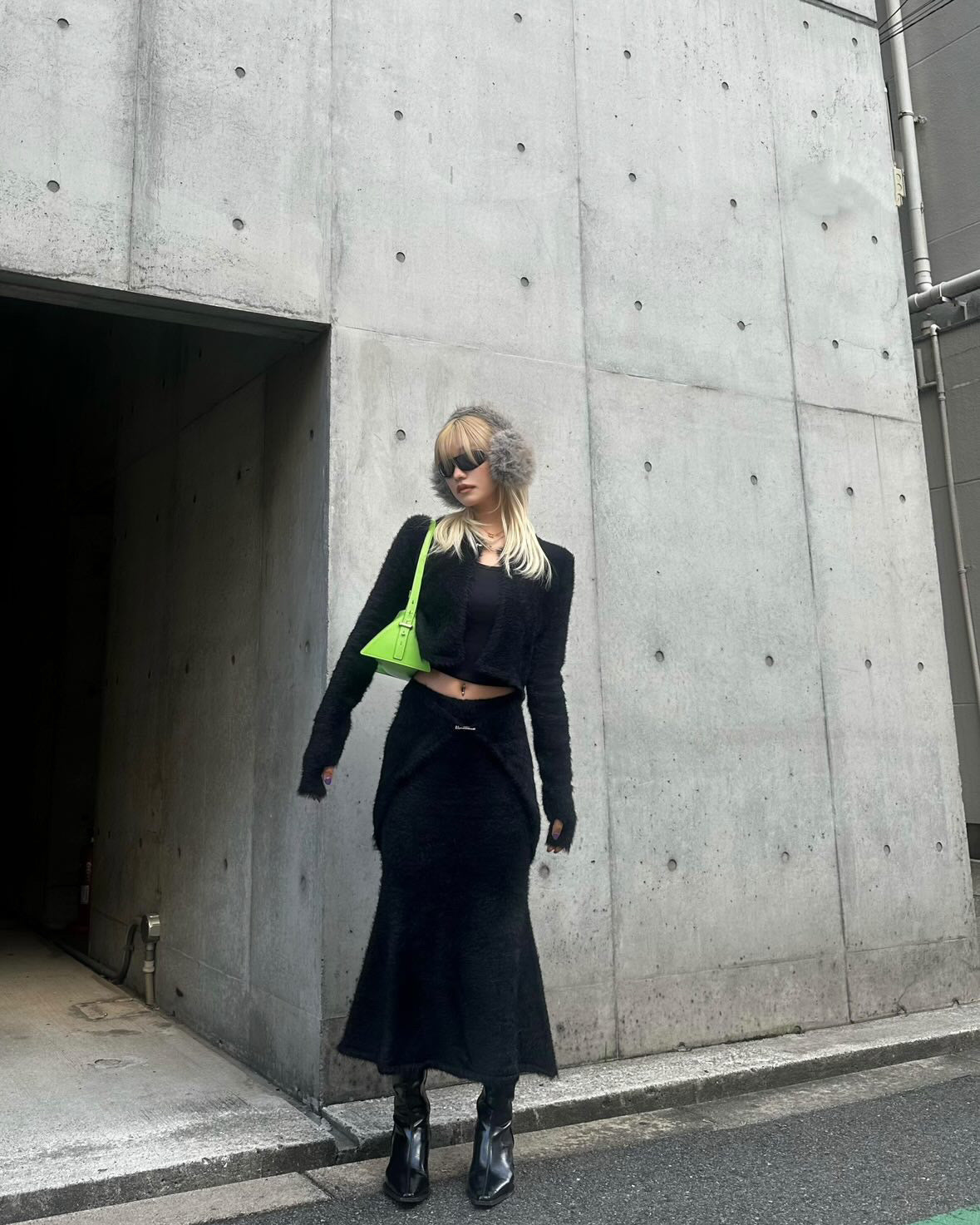 SHAGGY KNIT C/D