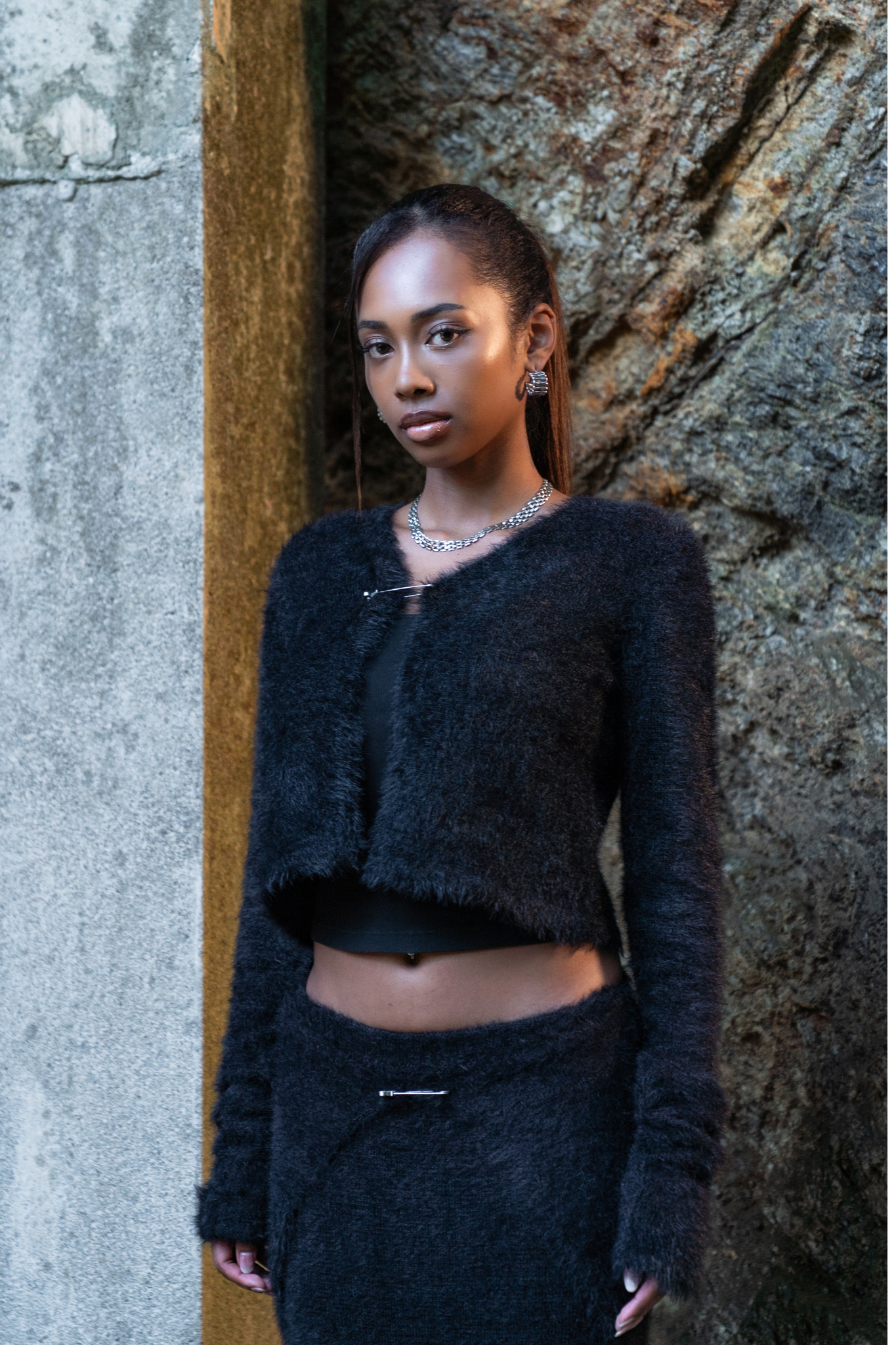 SHAGGY KNIT C/D